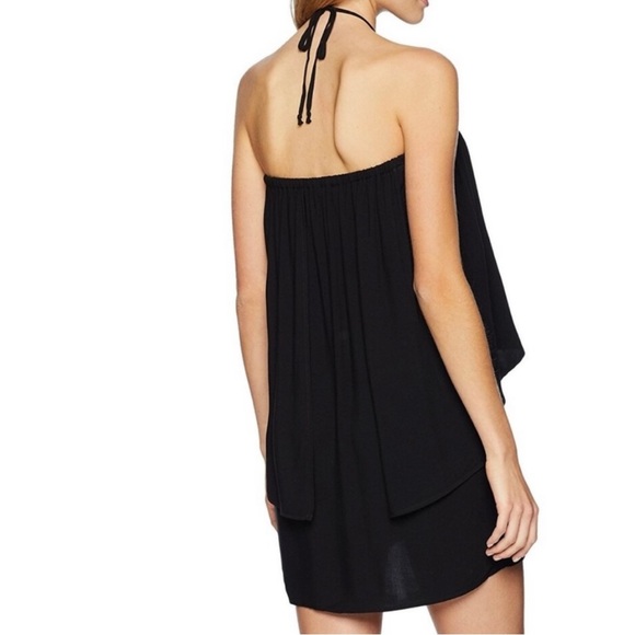 JACK by BB Dakota | NWT April Halter Shift Dress Solid Black Size Small - Picture 2 of 4